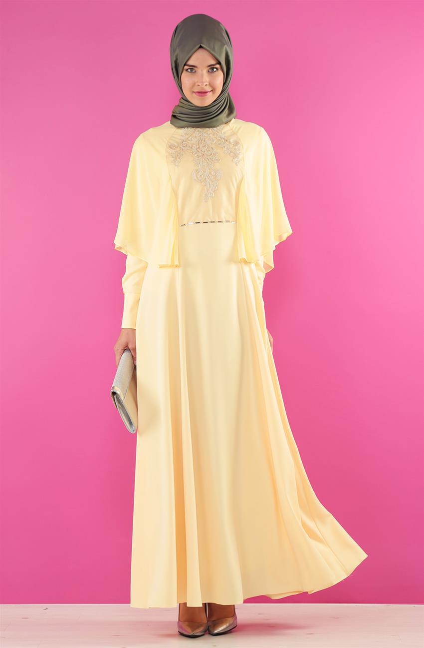 Evening Dress Dress-Muz Kabuğu DO-A4-64021-91
