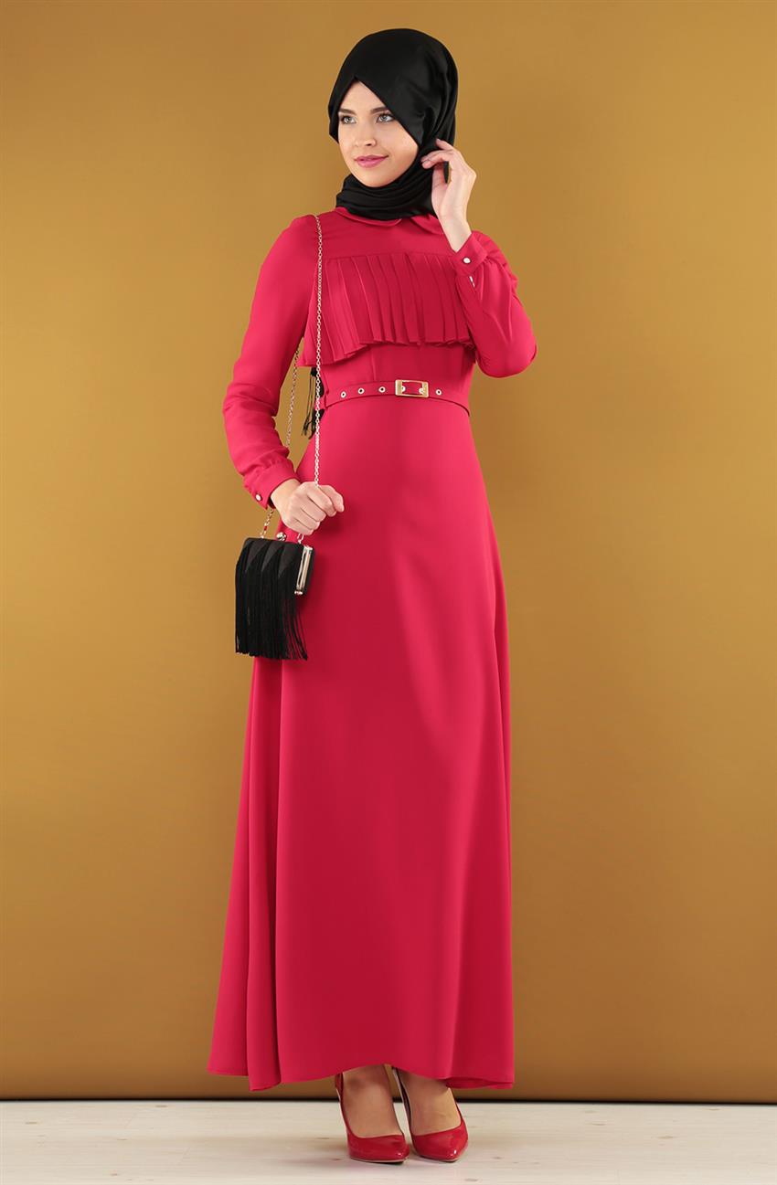 فستان-أحمر ARM7070-34