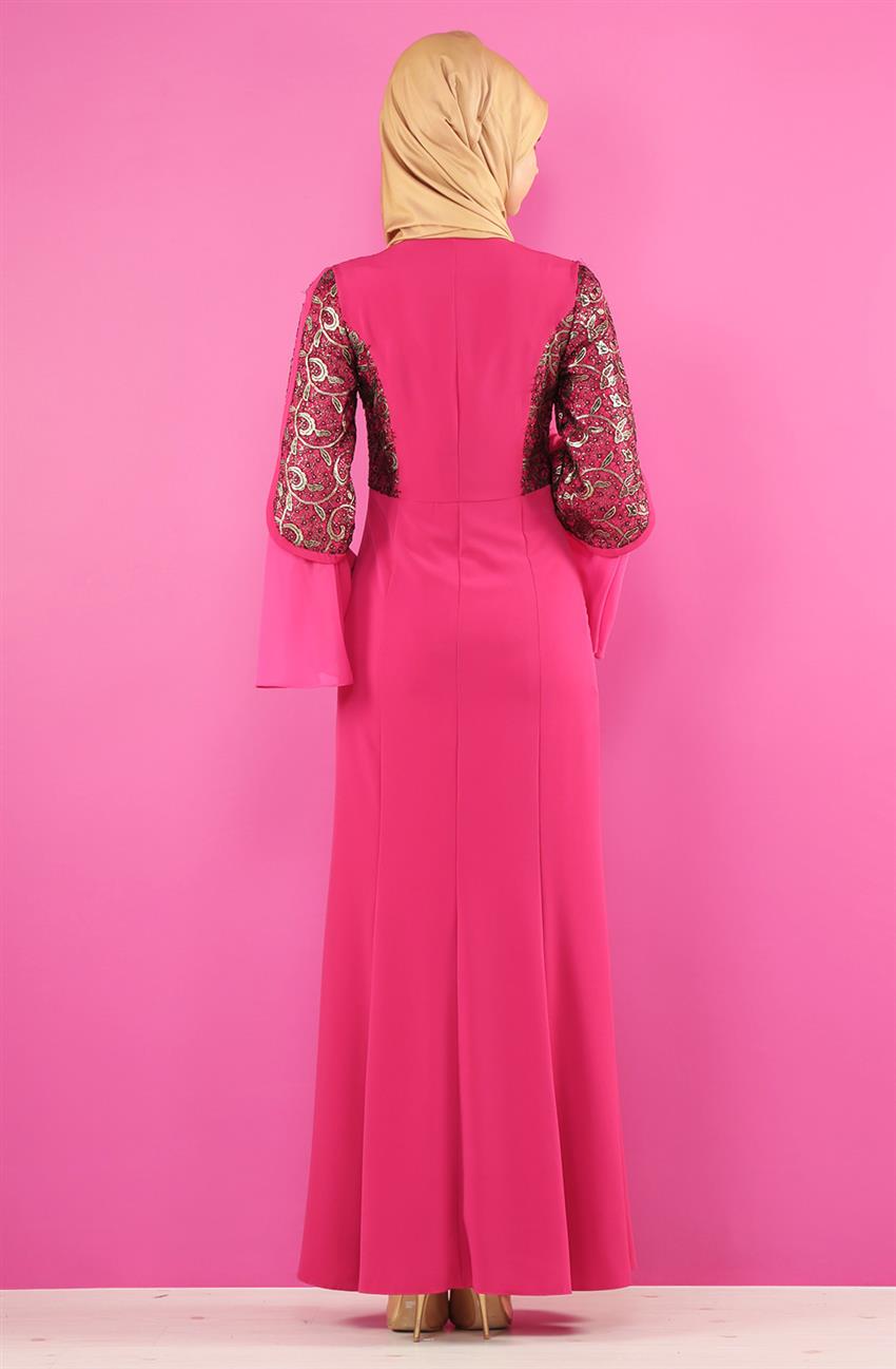 Evening Dress Dress-Dried rose 2124-53