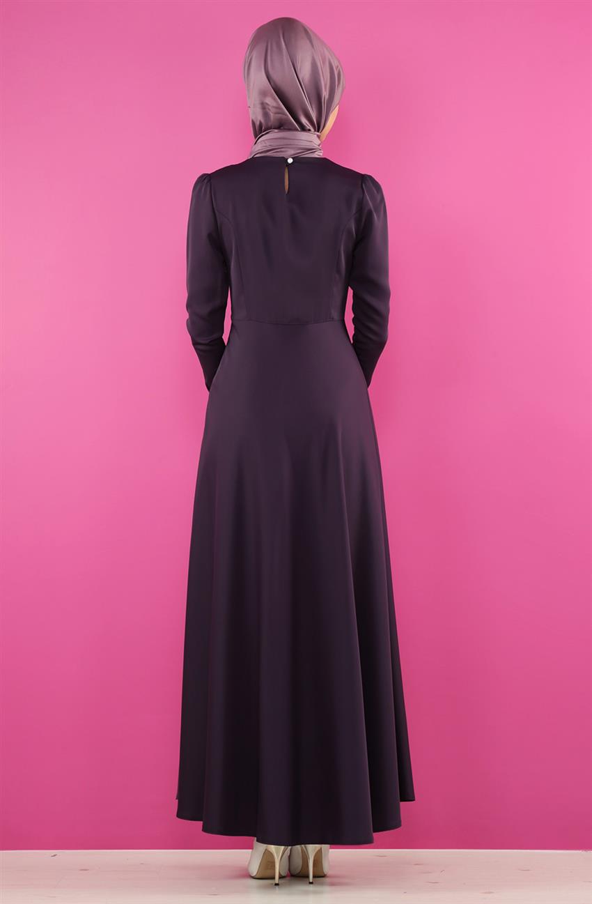 Evening Dress Dress-Purple 2147-45