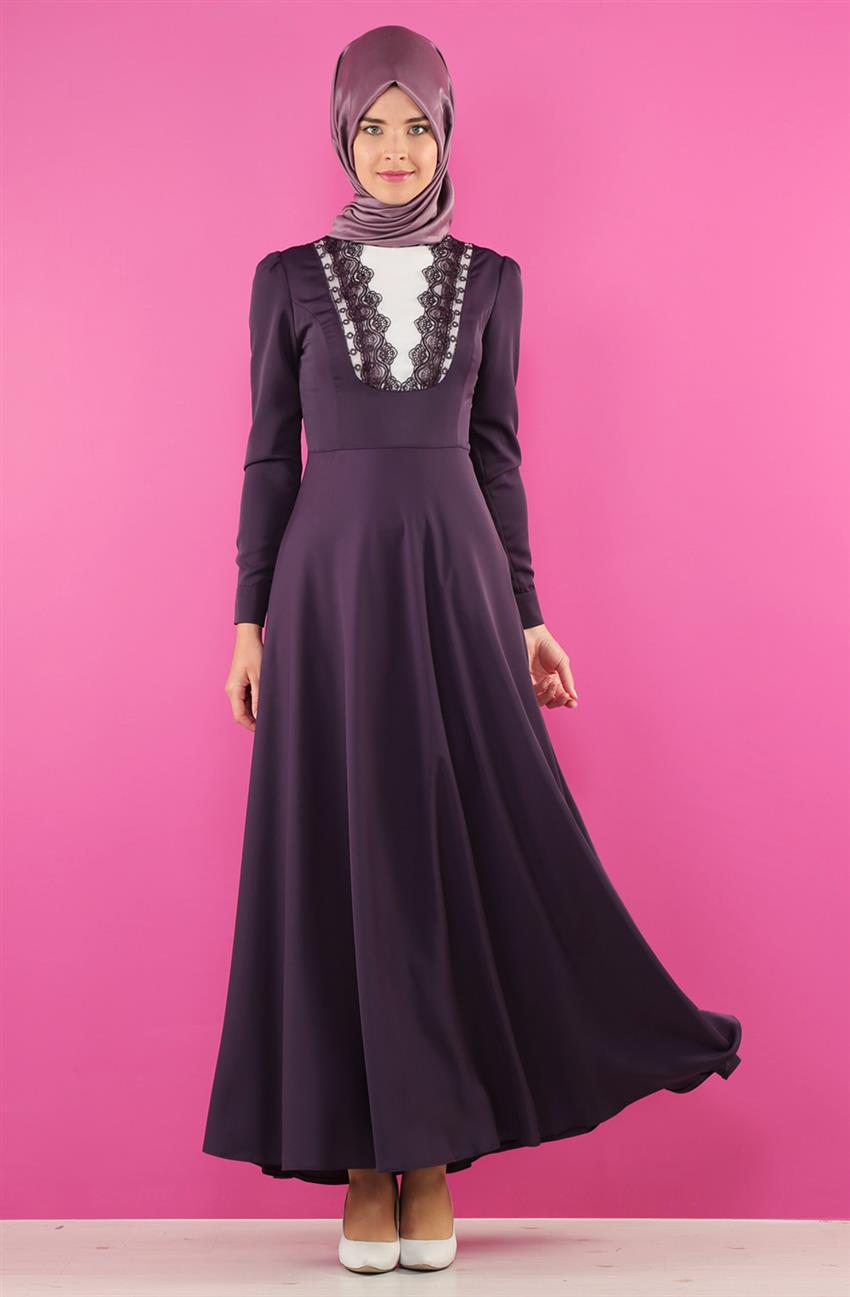 فستان سهرة فستان-أرجواني ar-2147-45