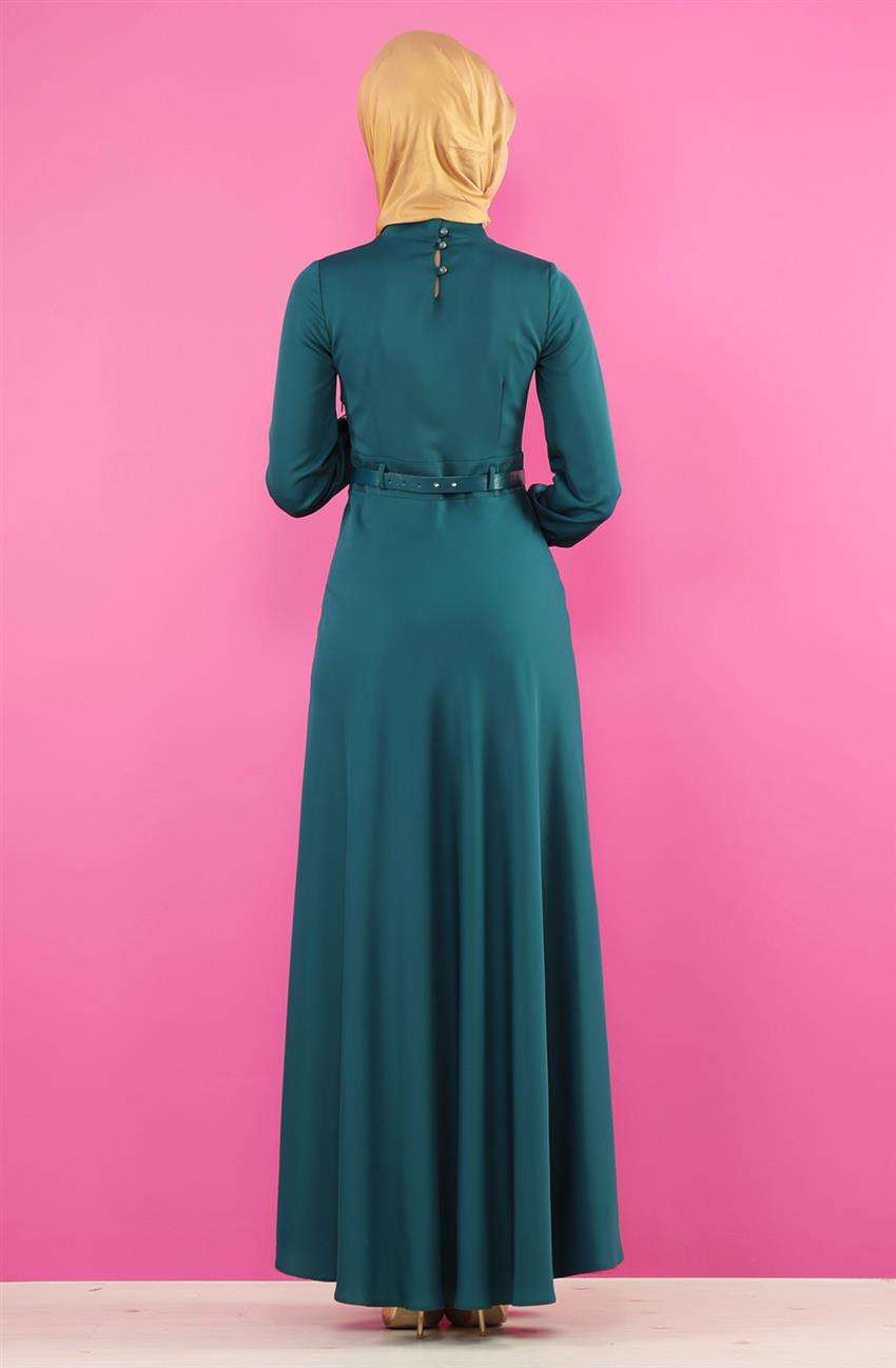 Evening Dress Dress-Green 2113-21