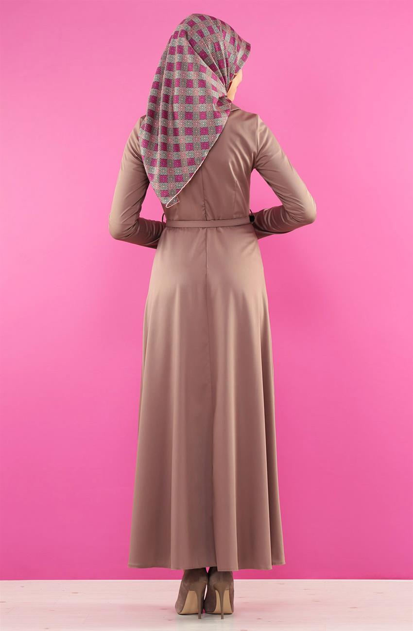 فستان-بني مينك ar-7064-72
