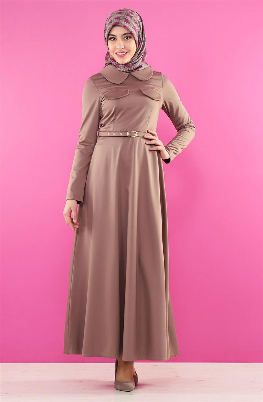 فستان-بني مينك ar-7064-72