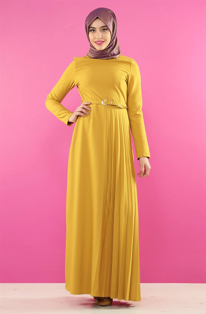 Dress-Saffron 7065-74