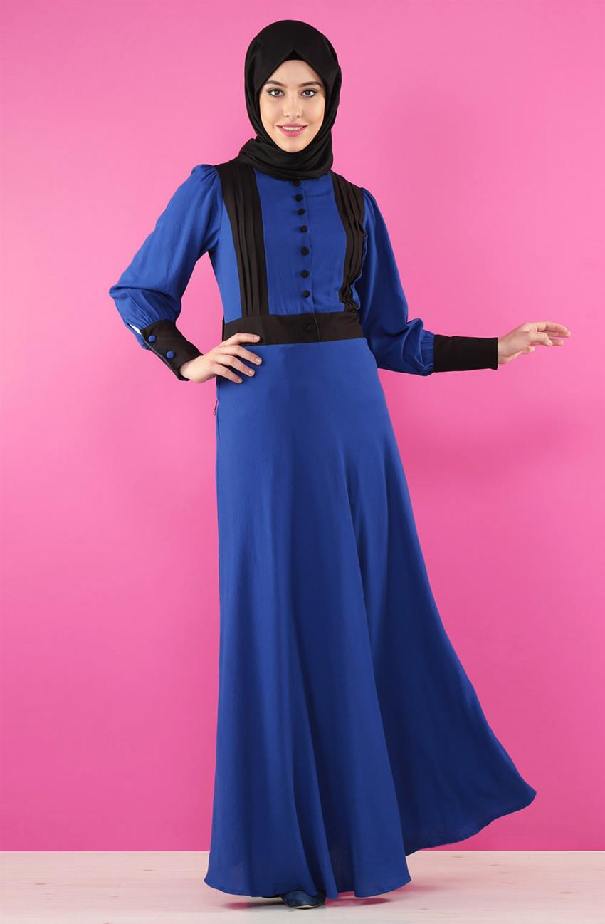 فستان-أزرق غامق ar-1001-47