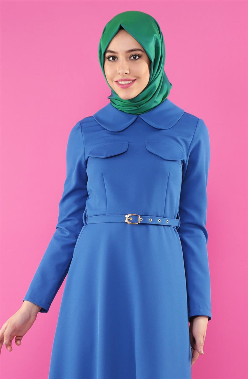 فستان-أزرق غامق ar-7064-47