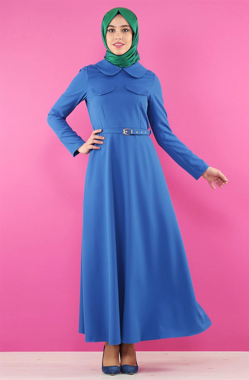 فستان-أزرق غامق ar-7064-47