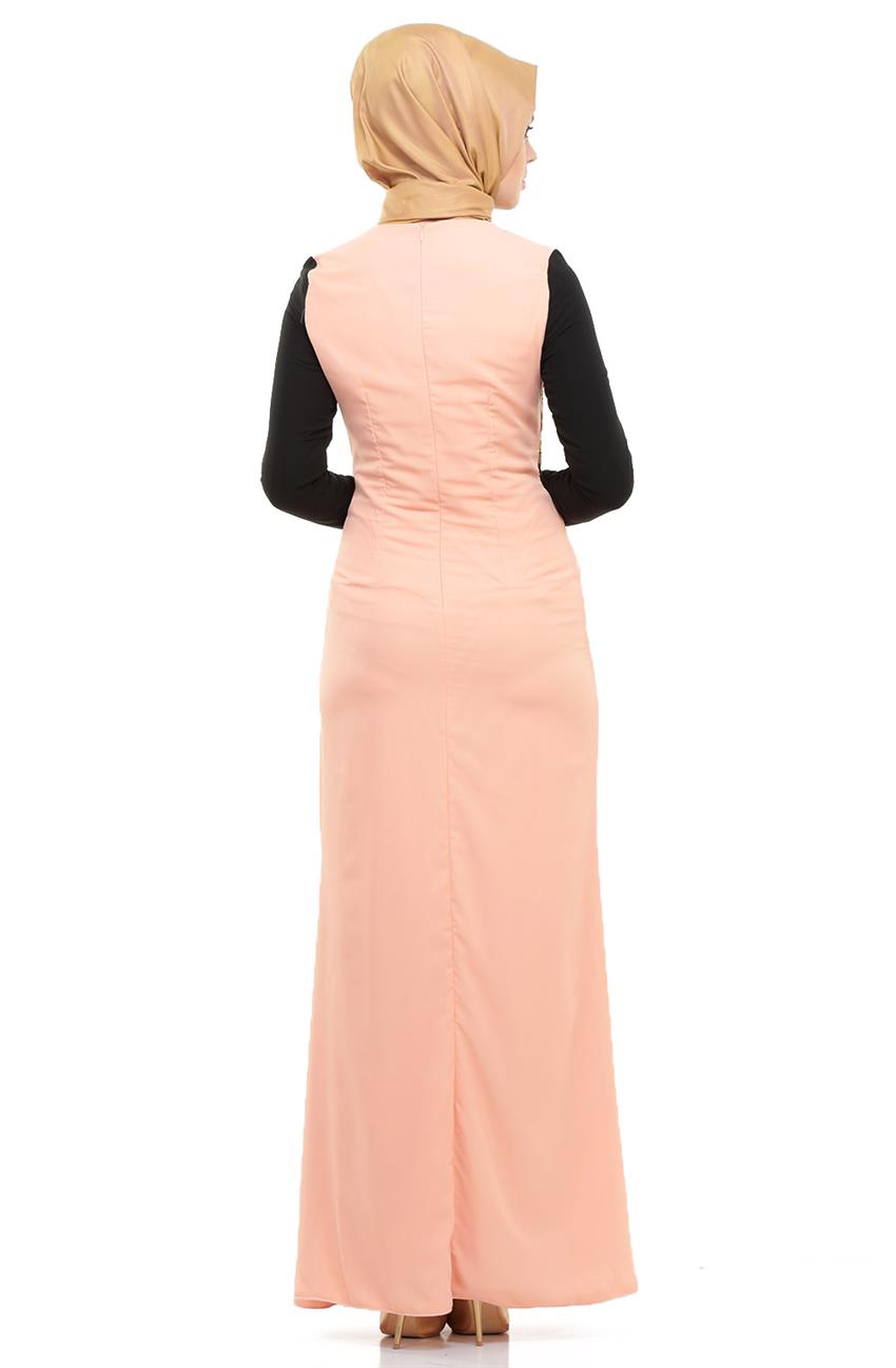 Evening Dress Dress-Salmon ARM460-73