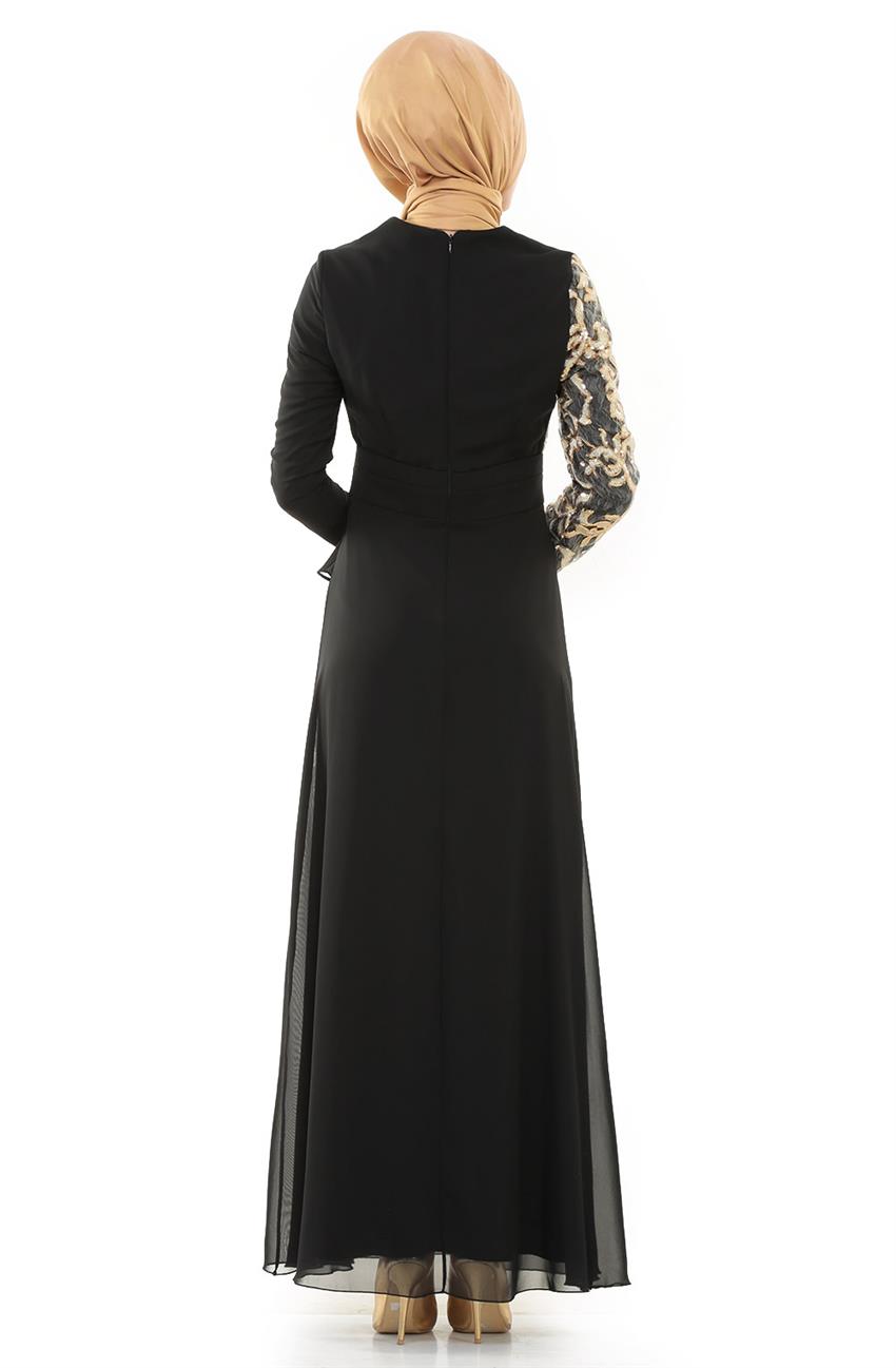 Evening Dress Dress-Black ARM445-01