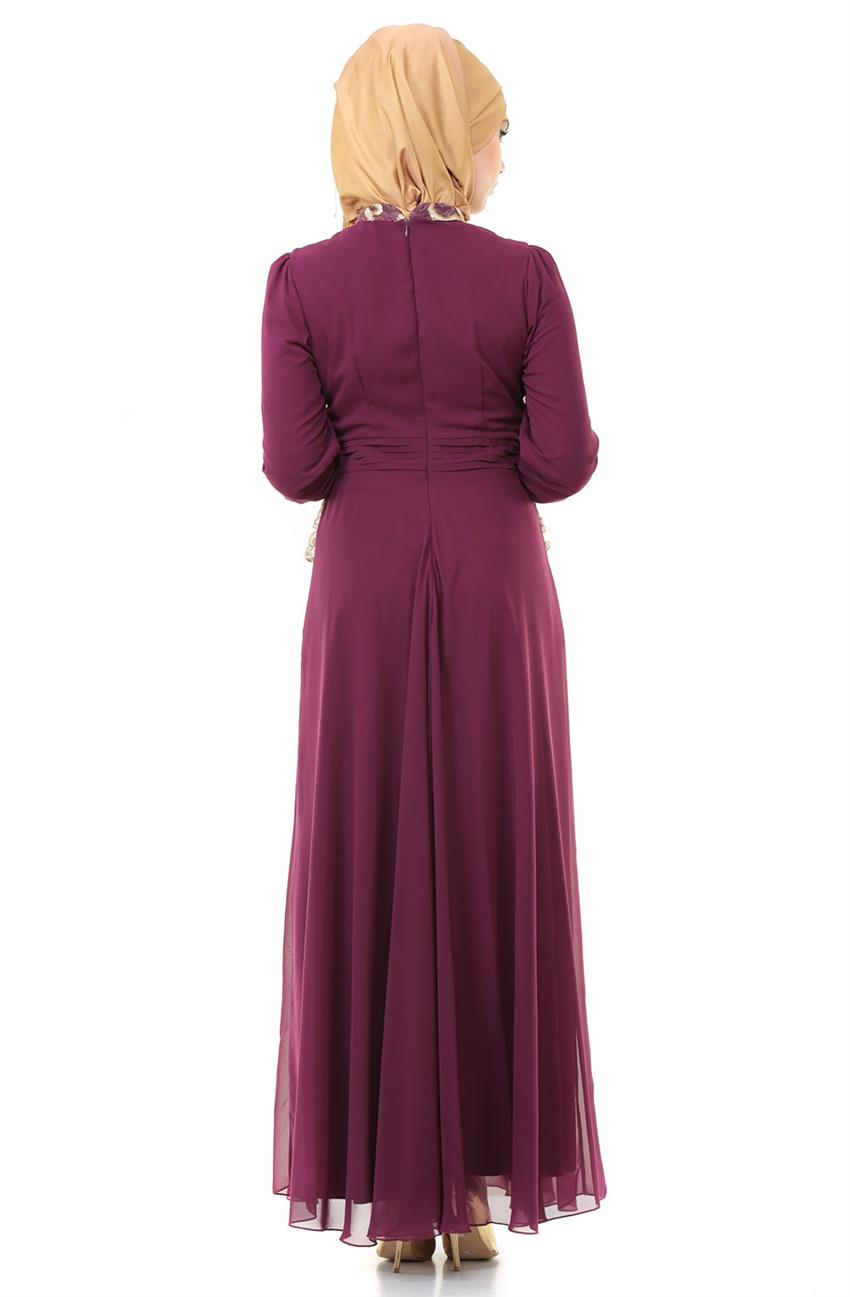 Evening Dress Dress-Plum ARM7014-51