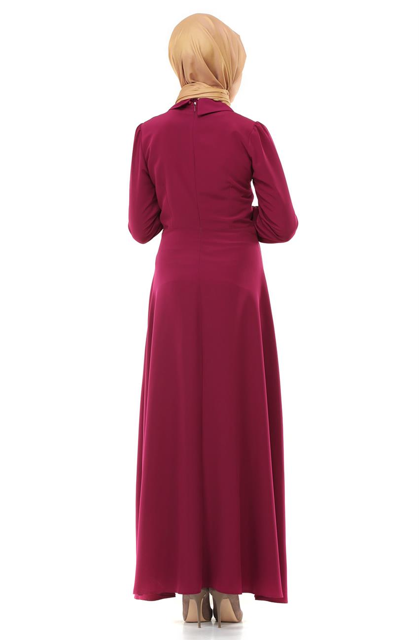 Evening Dress Dress-Plum 70036-51
