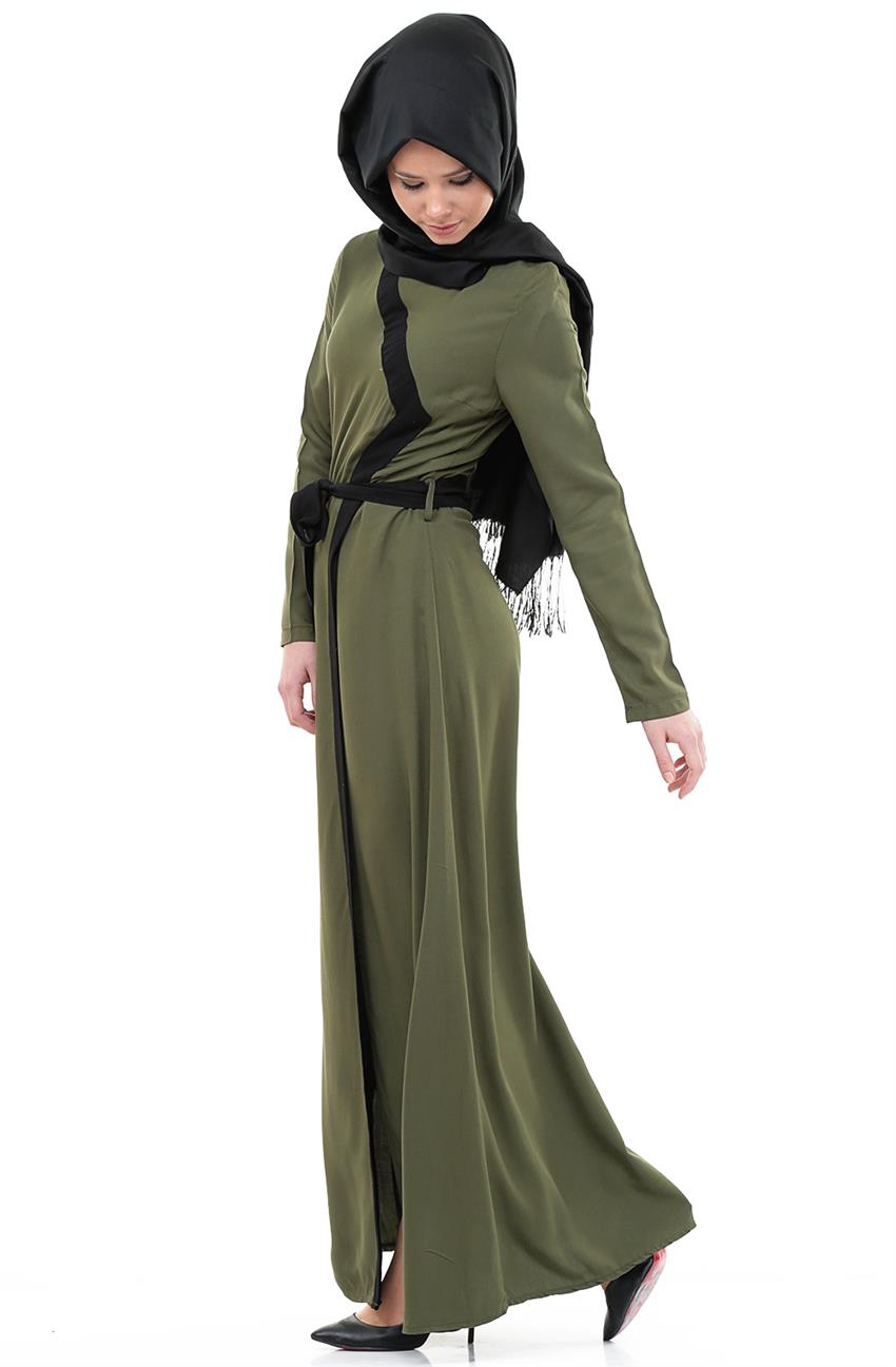 فستان-زيتي أسود ar-9999-2701