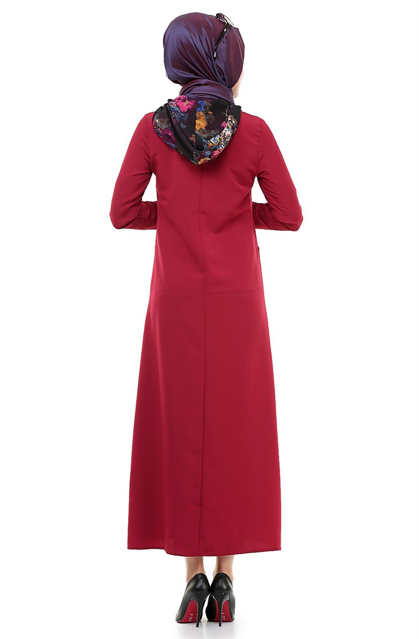 Abaya-Claret Red 9008-67
