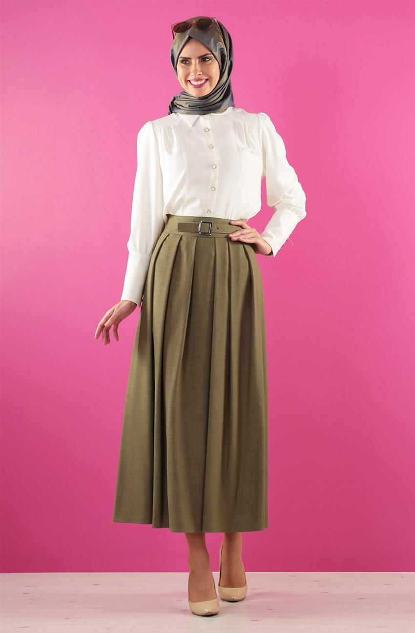 Skirt-Khaki LR1165-27