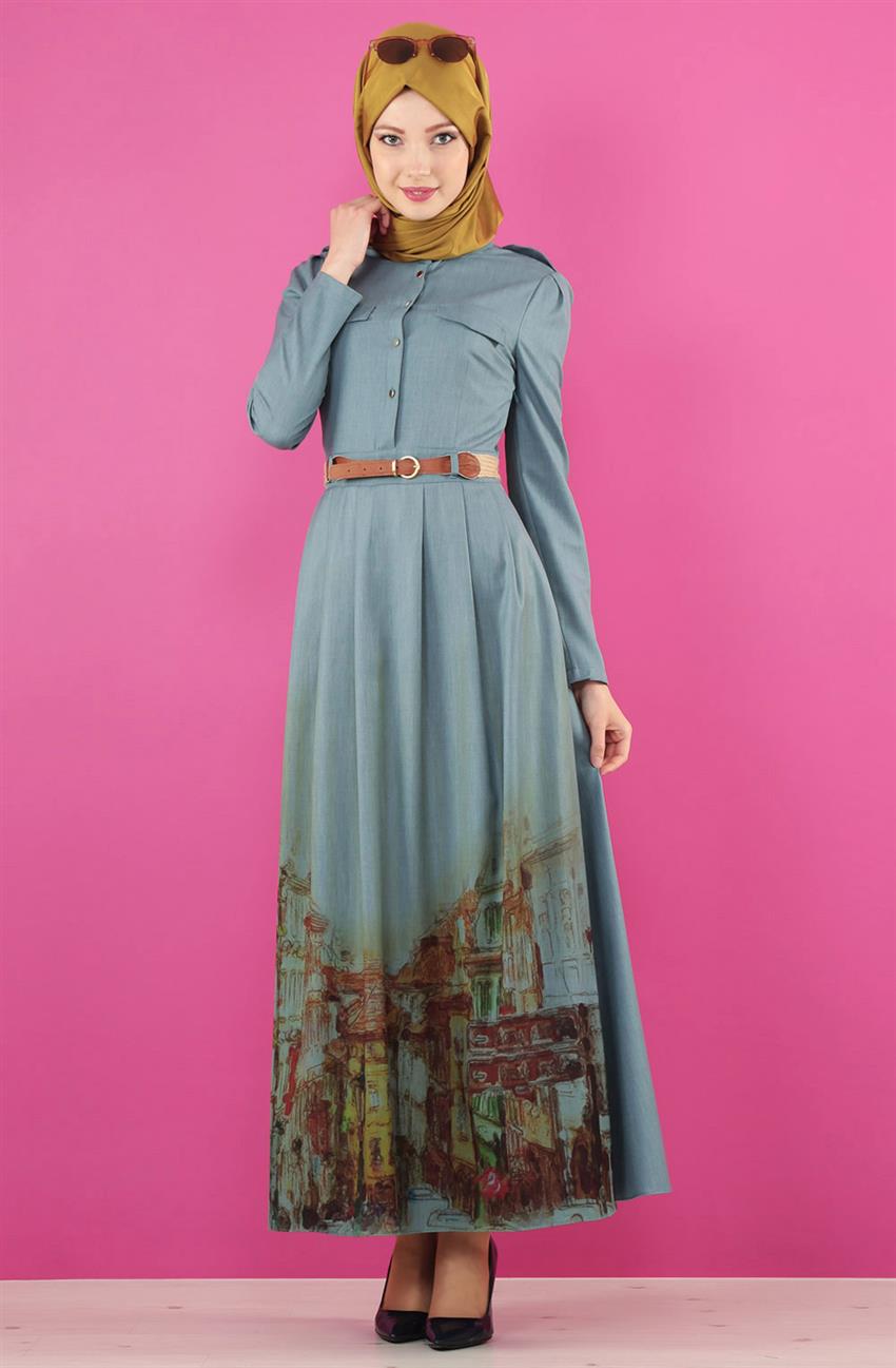 Dress-Koyu Blue LR1853-16
