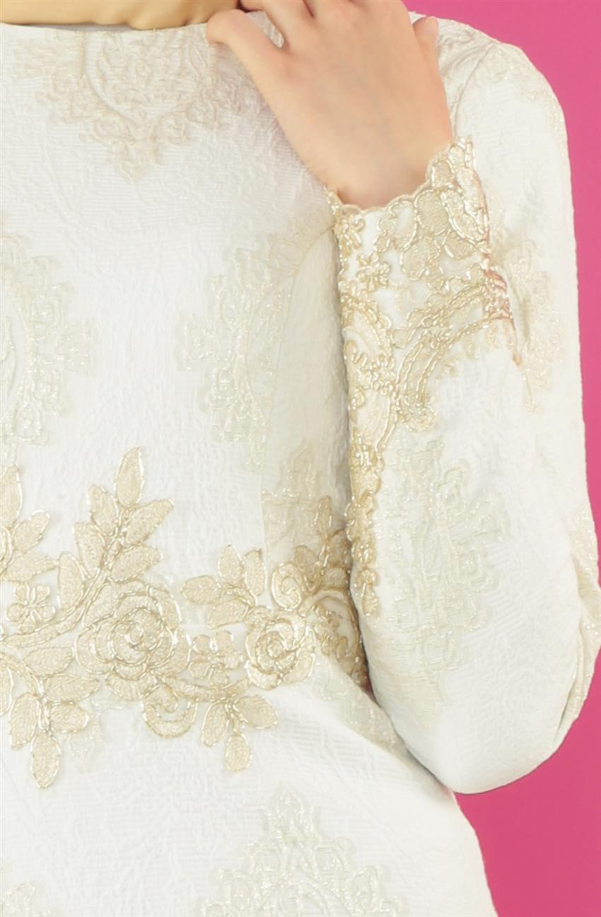 فستان سهرة فستان-أبيض ar-1864-52