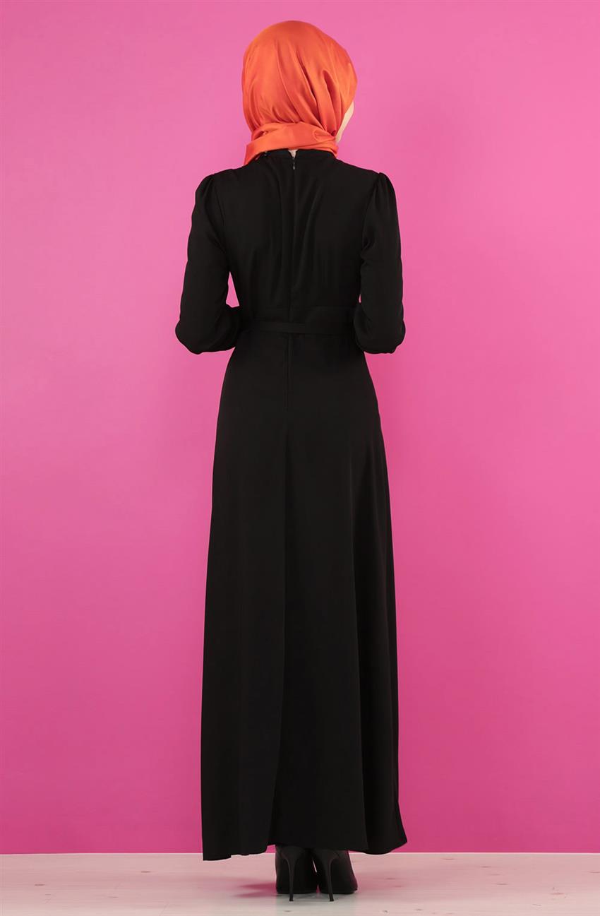 فستان سهرة فستان-أسود ARM7066-01