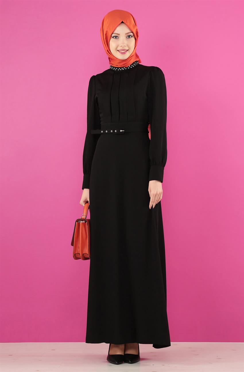 Evening Dress Dress-Black ARM7066-01