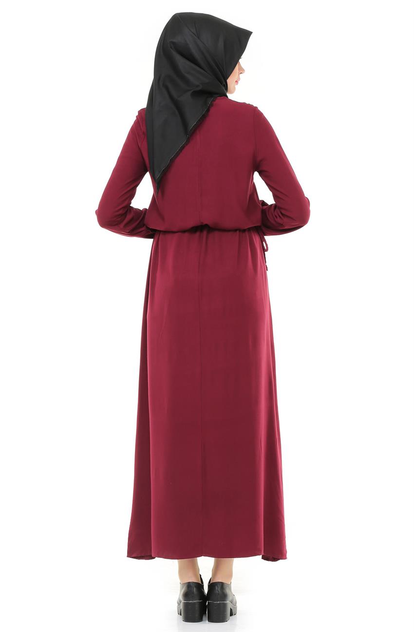 Dress-Claret Red 6013-67