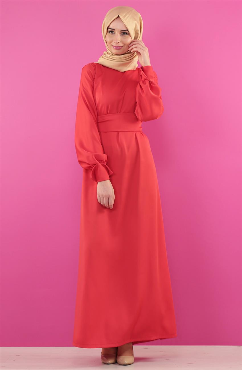 فستان-أحمر AY1004-34