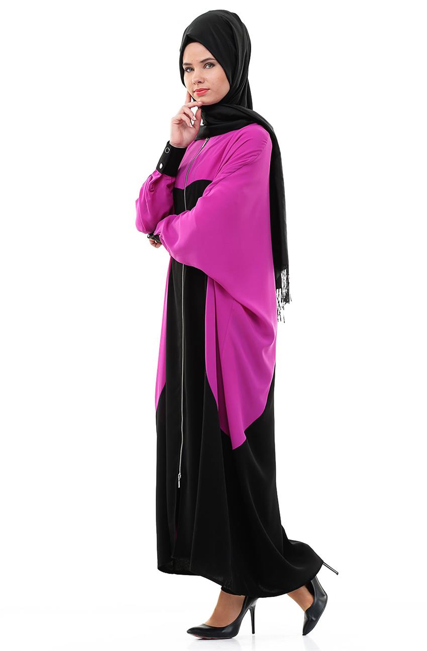 Beha Abaya-Purple Black 1541-4501