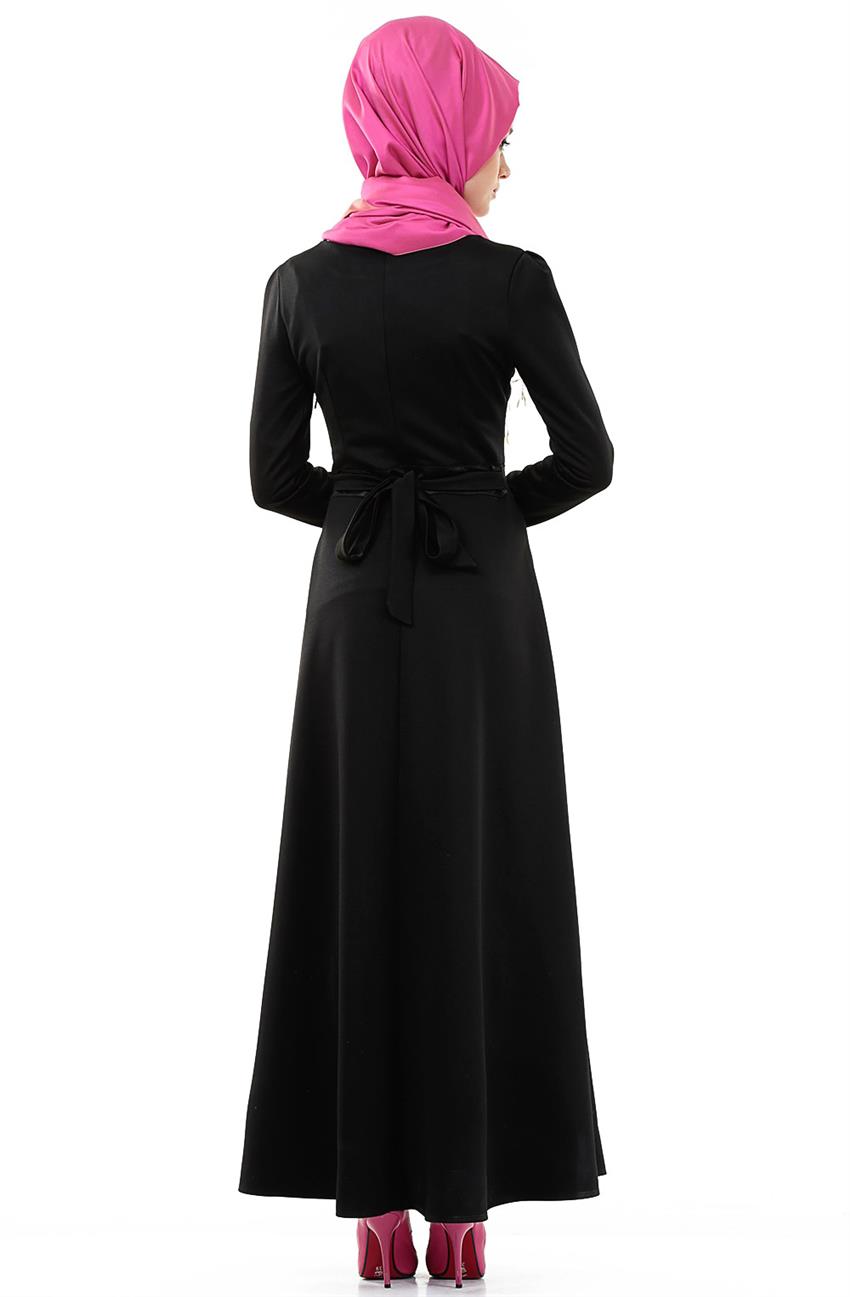 Siyah Elbise 31930-01