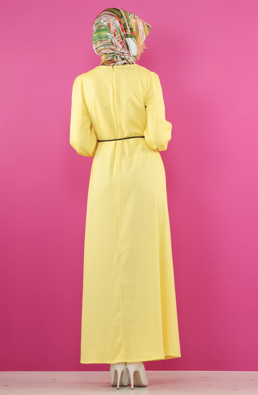 فستان-أصفر AY1007-29