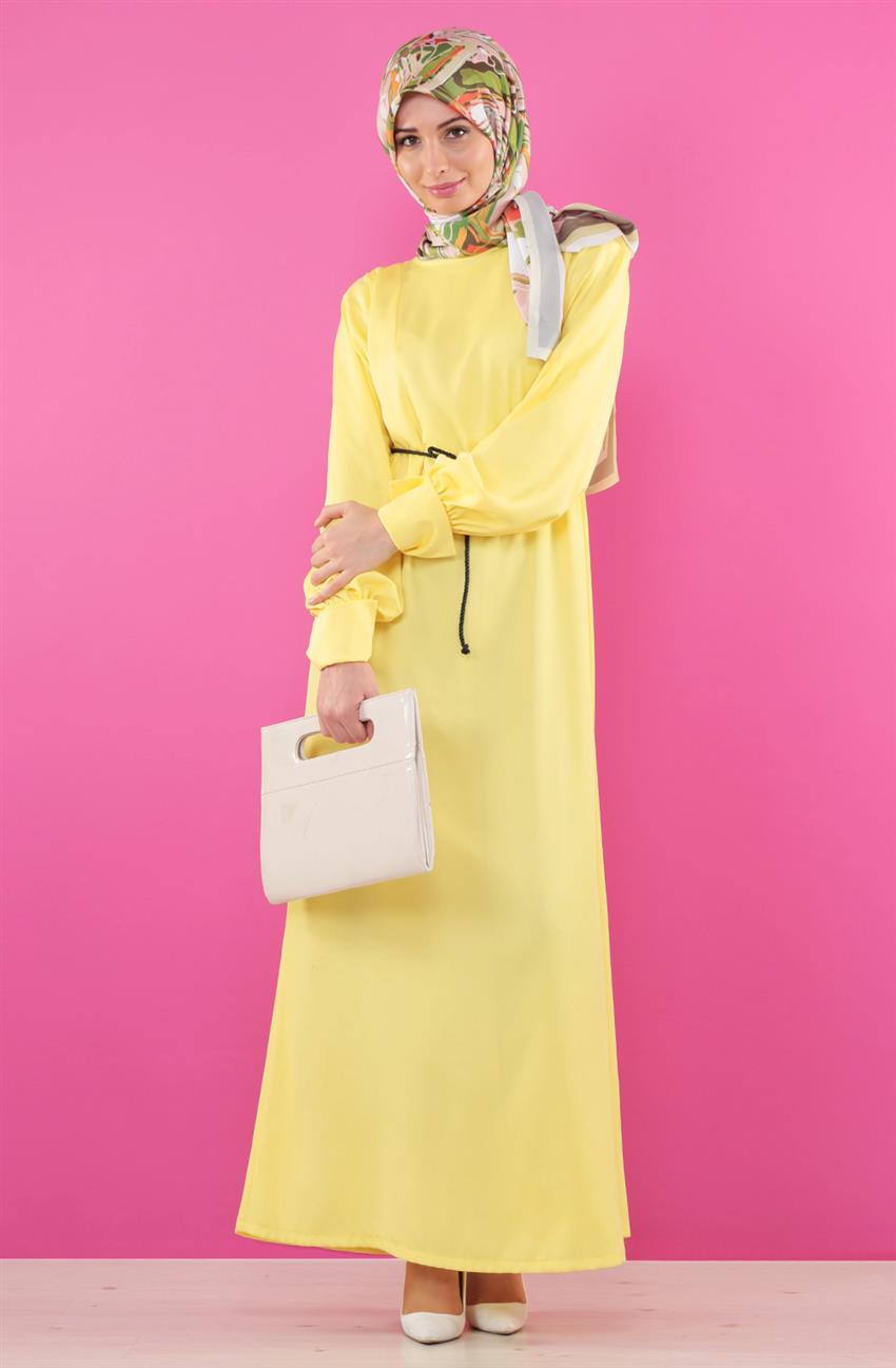فستان-أصفر AY1007-29
