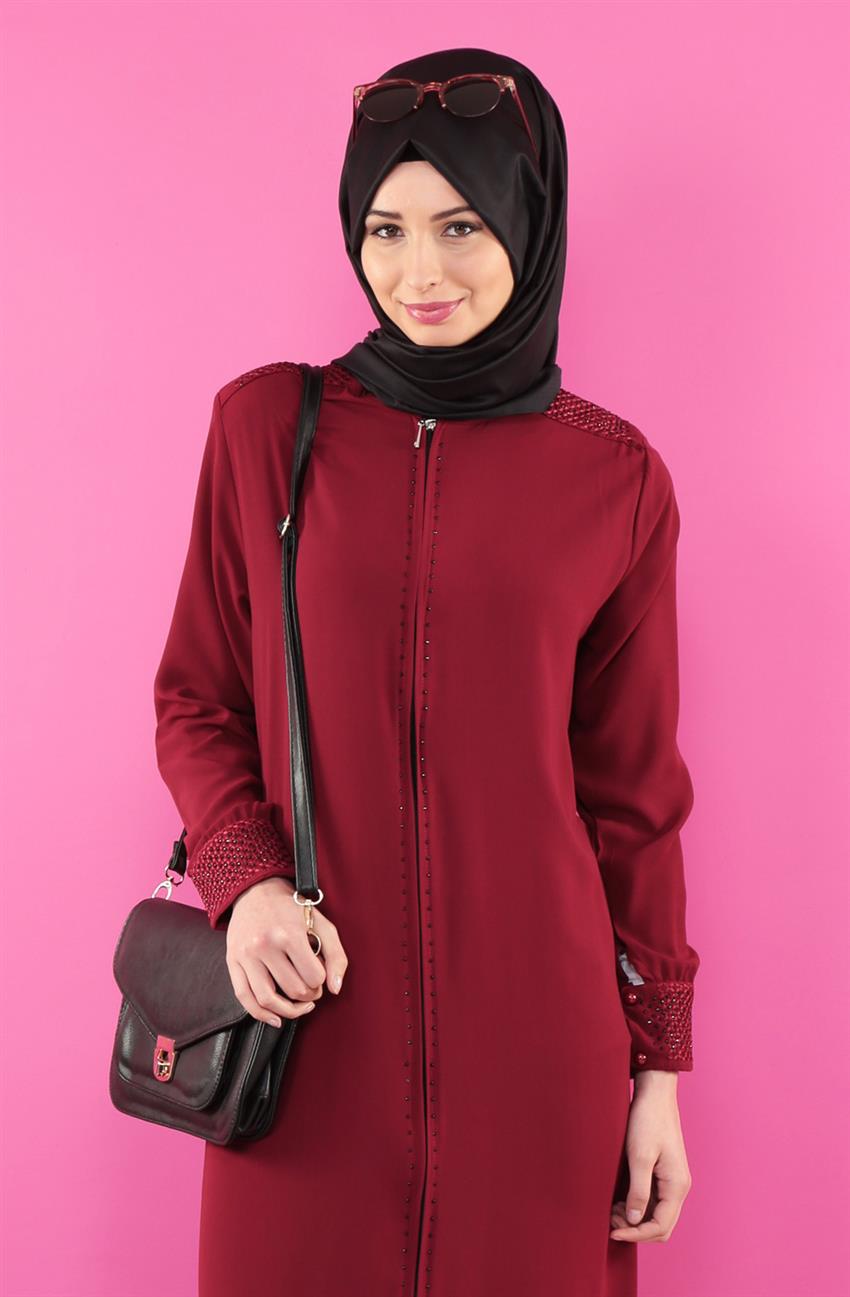 Abaya-Claret Red 899-67