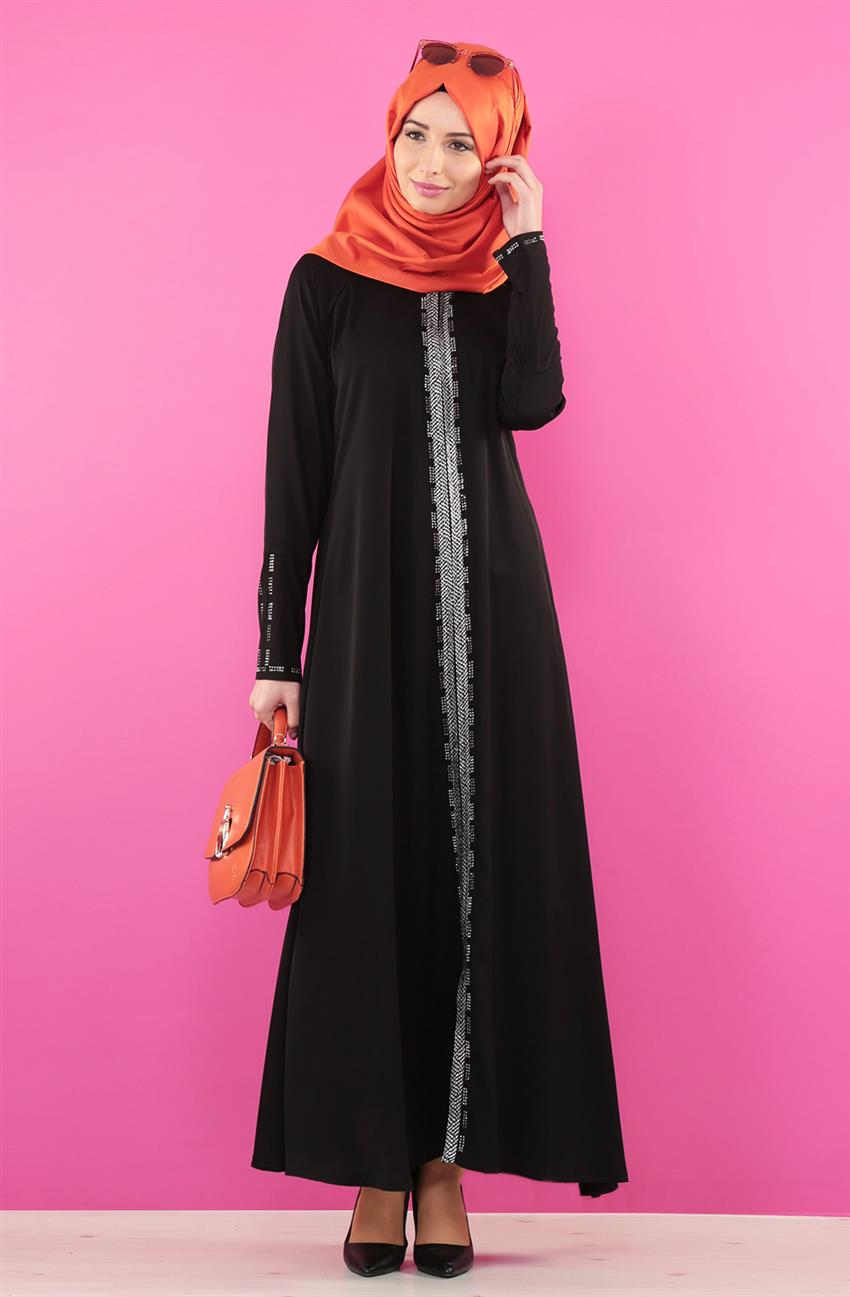 Abaya-Black 1057-01