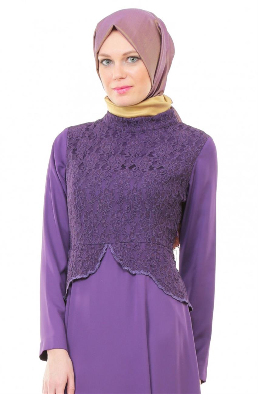 Evening Dress Dress-Purple DO-A4-64018-24