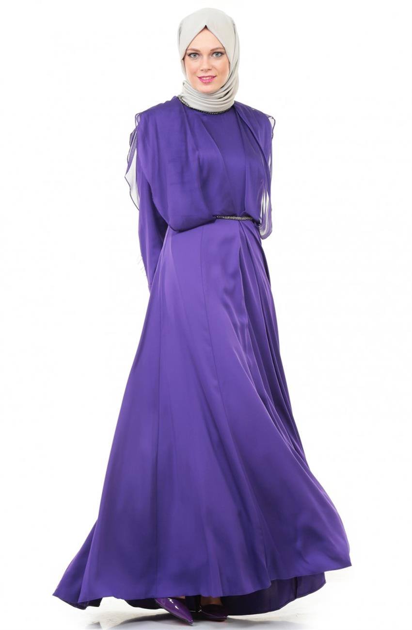 Evening Dress Dress-Purple DO-A4-64003-24