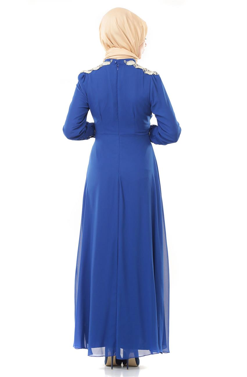 فستان سهرة فستان-أزرق غامق ARM7005-47