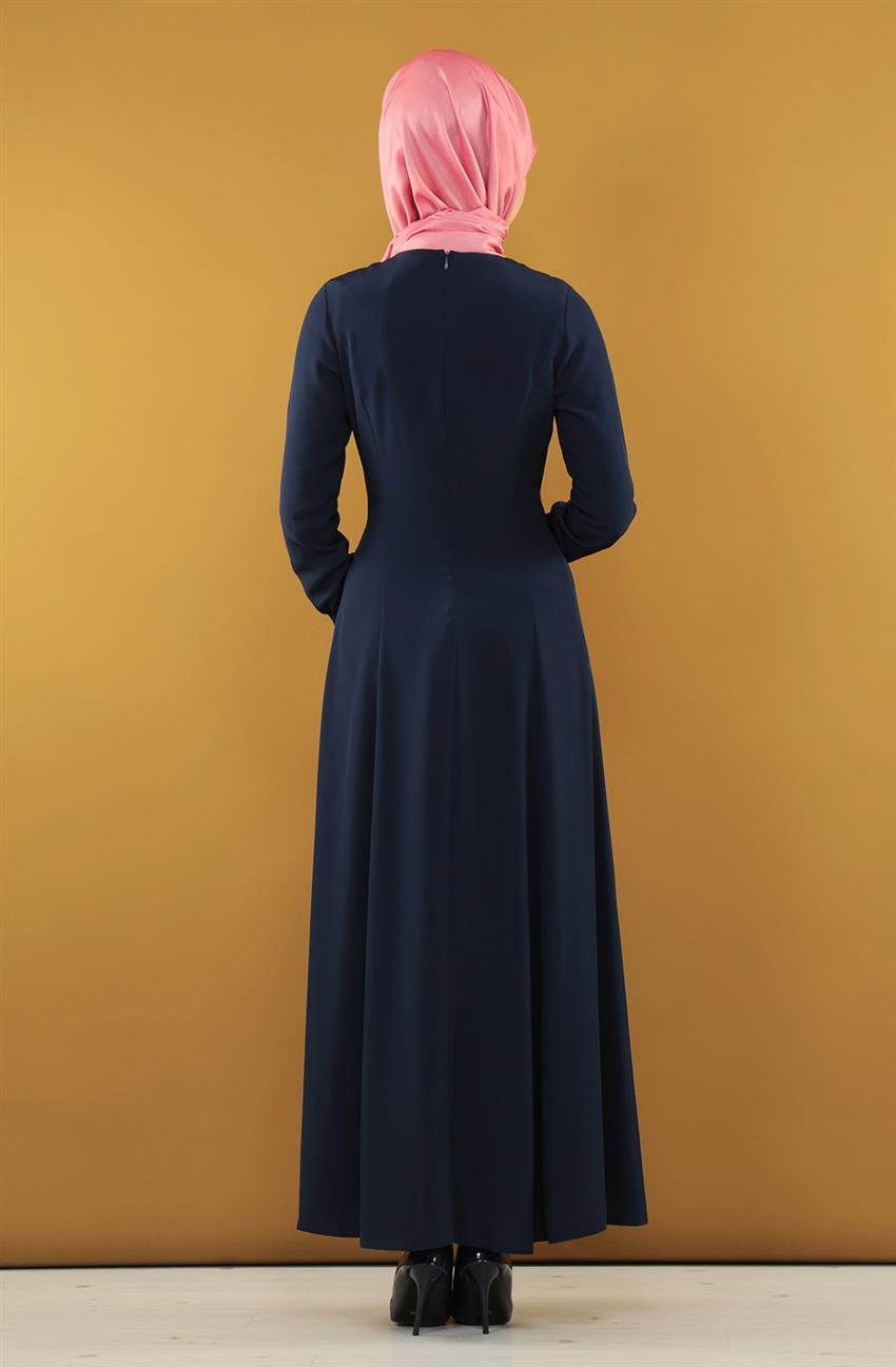 Dress Dress-Navy Blue DO-B5-63004-11