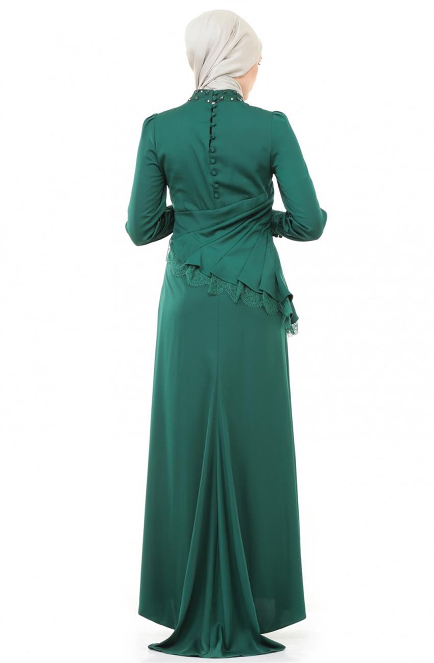 Evening Dress Dress-Emerald DO-A4-64002-84