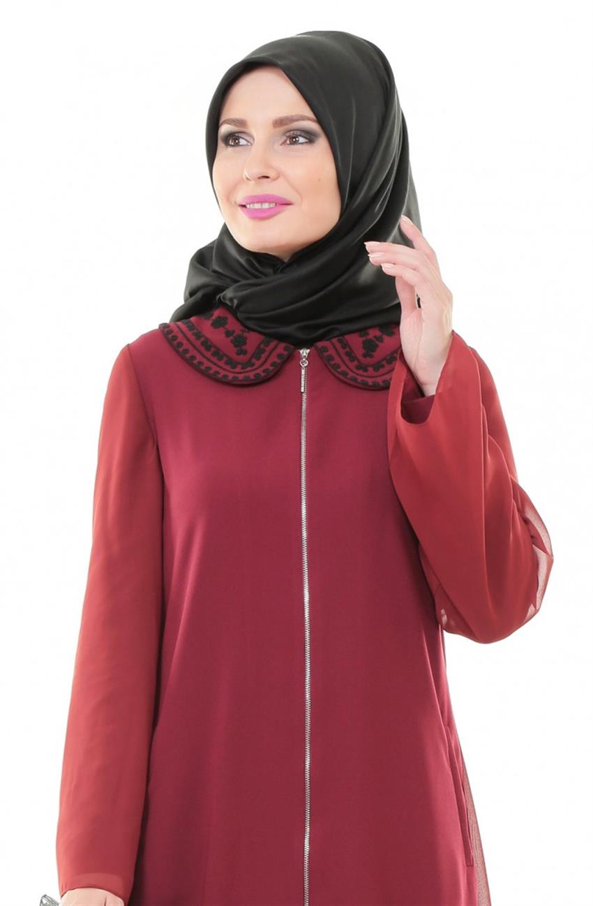 Abaya-Claret Red DO-A4-65001-26