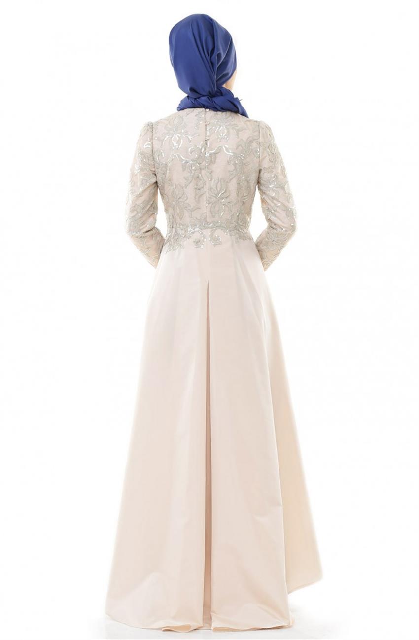 Evening Dress Dress-Cream KA-B5-23041-13