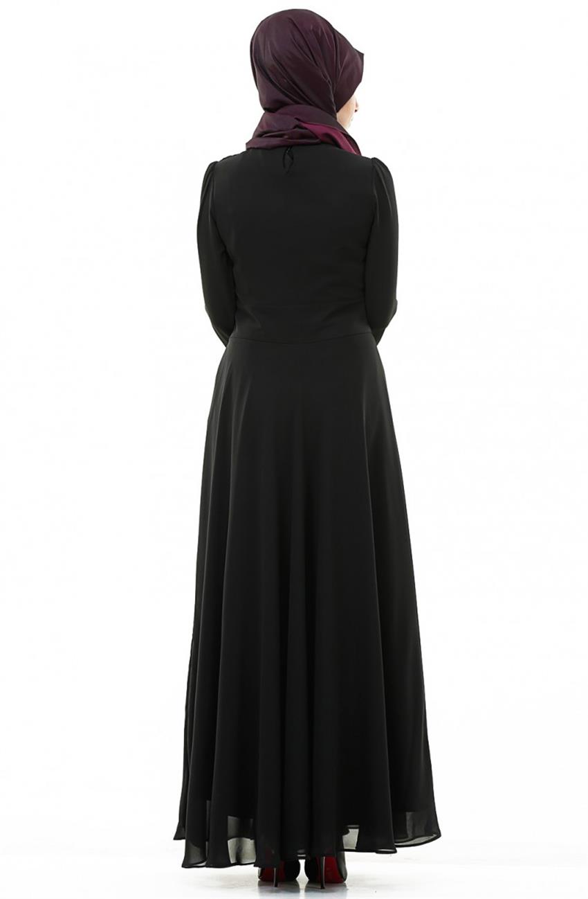 Evening Dress Dress-Black 4546-001-01