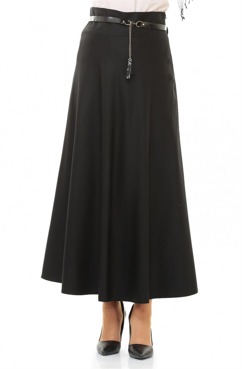 Skirt-Black 3208-01
