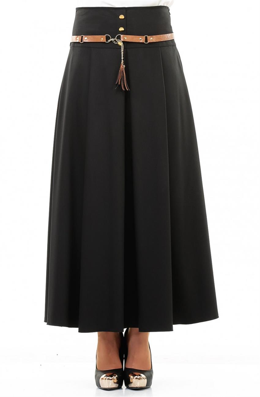 Skirt-Black 3026-01