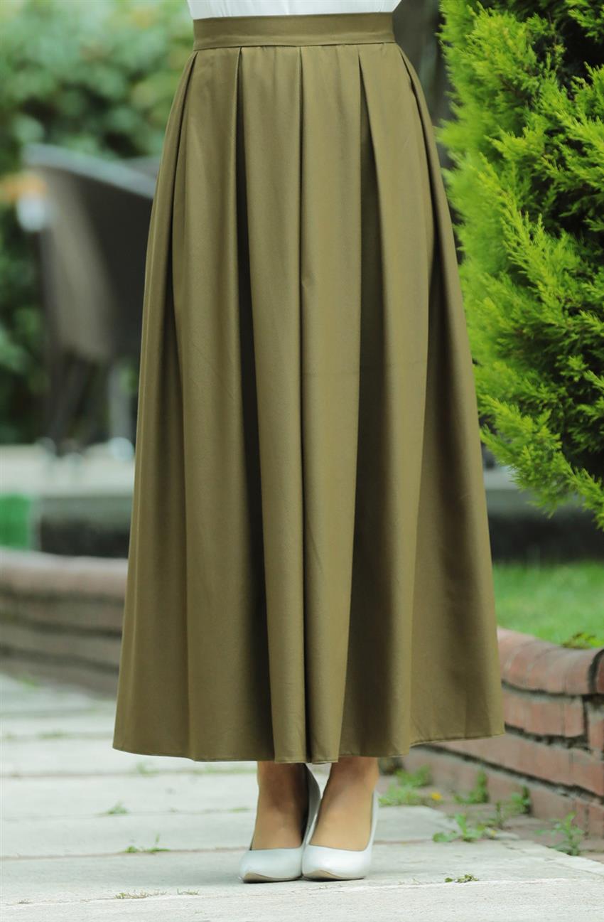 2NIQ Skirt-Khaki 12039-1-21