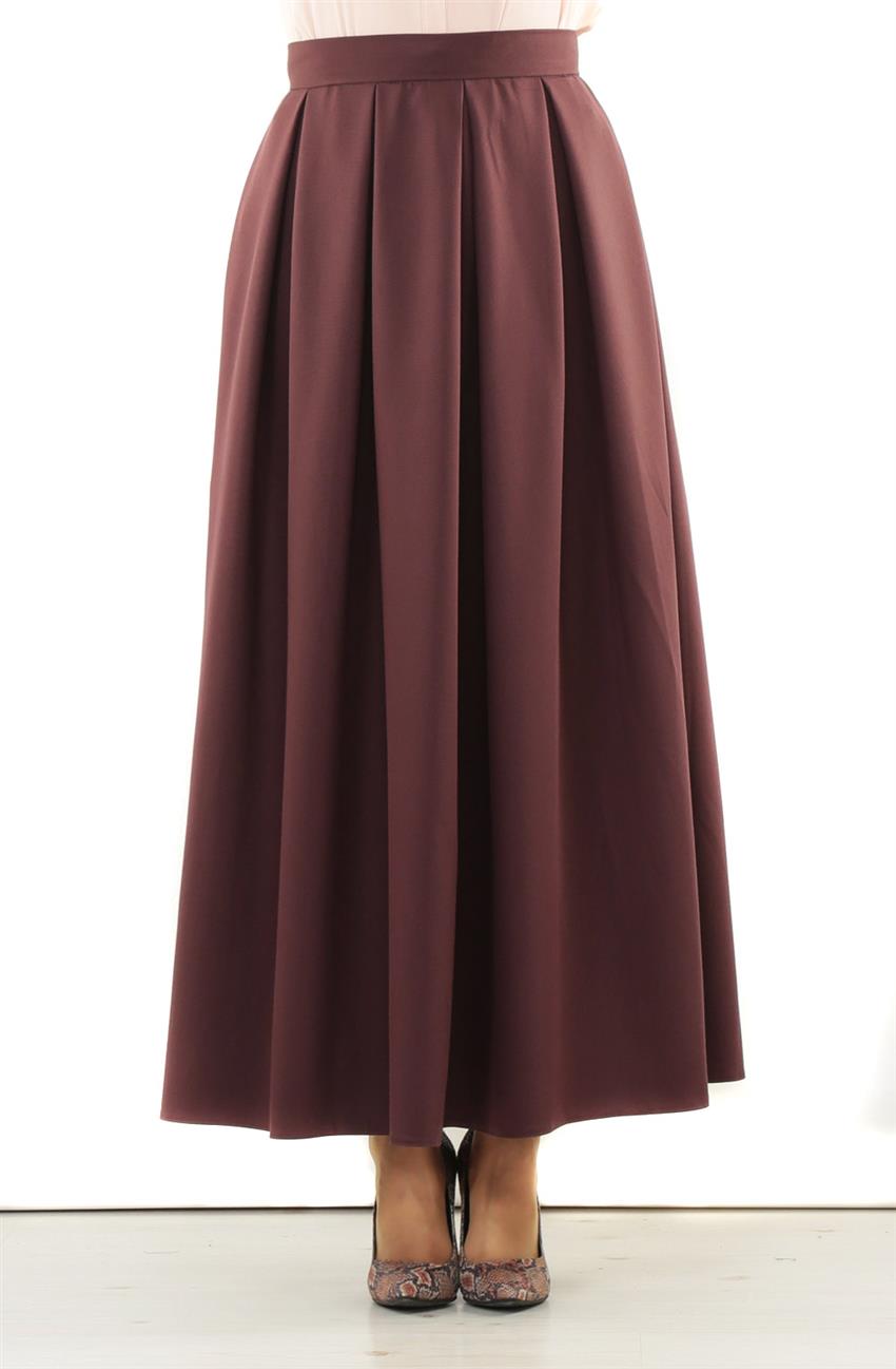 2NIQ Skirt-Brown 12039-15