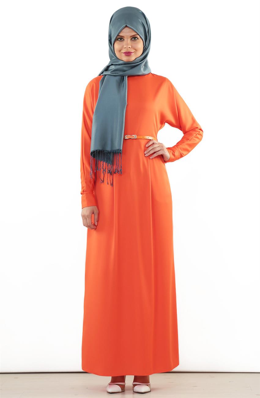 Dress-Orange 7084-37