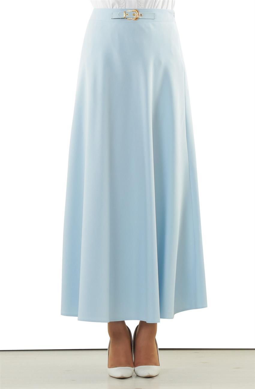 Skirt-Açik Blue 3515-15