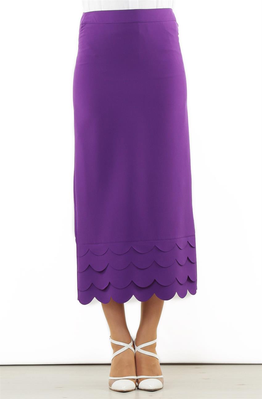 Skirt-Purple 3572-45