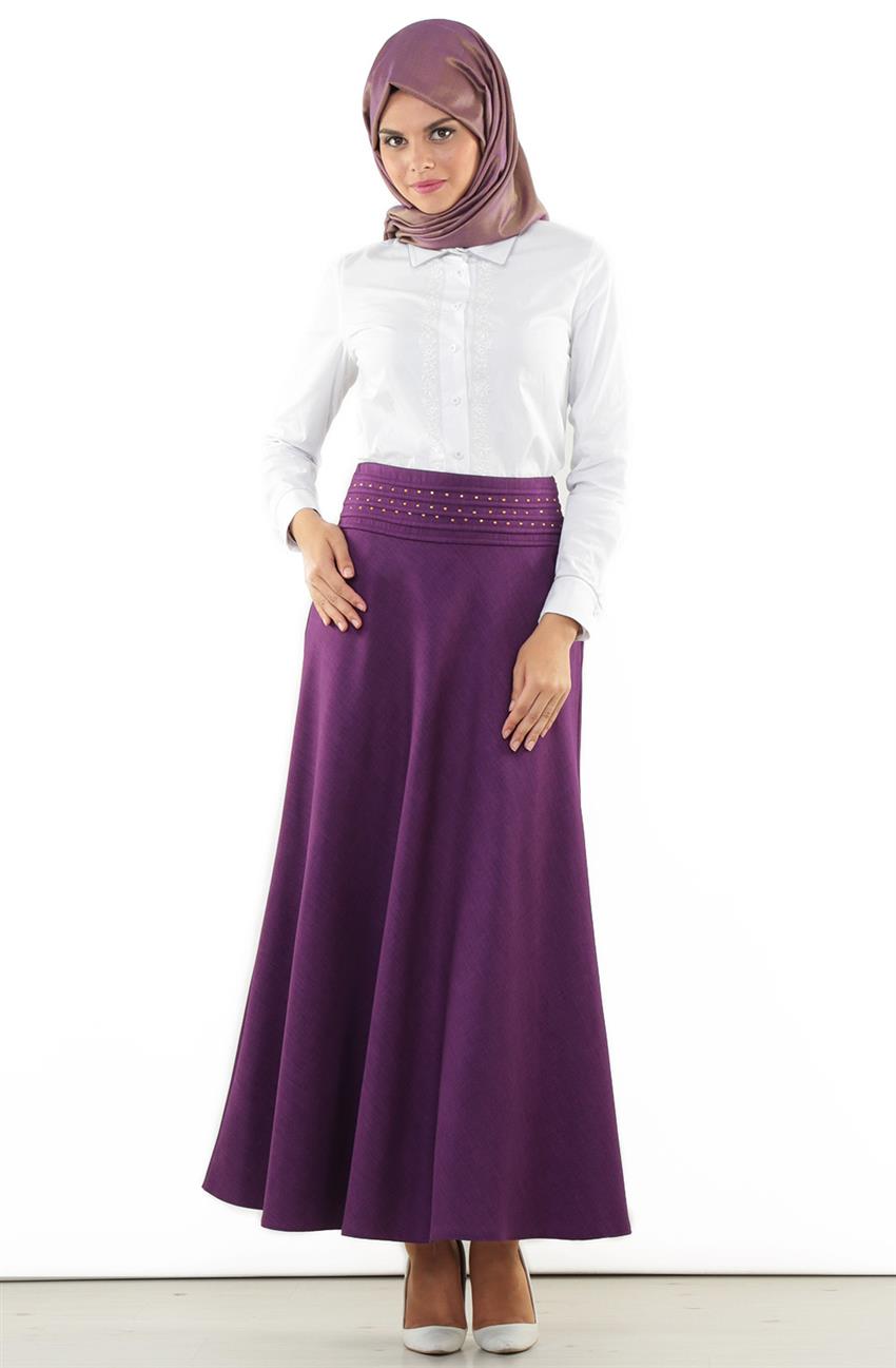 Skirt-Purple 3590-45