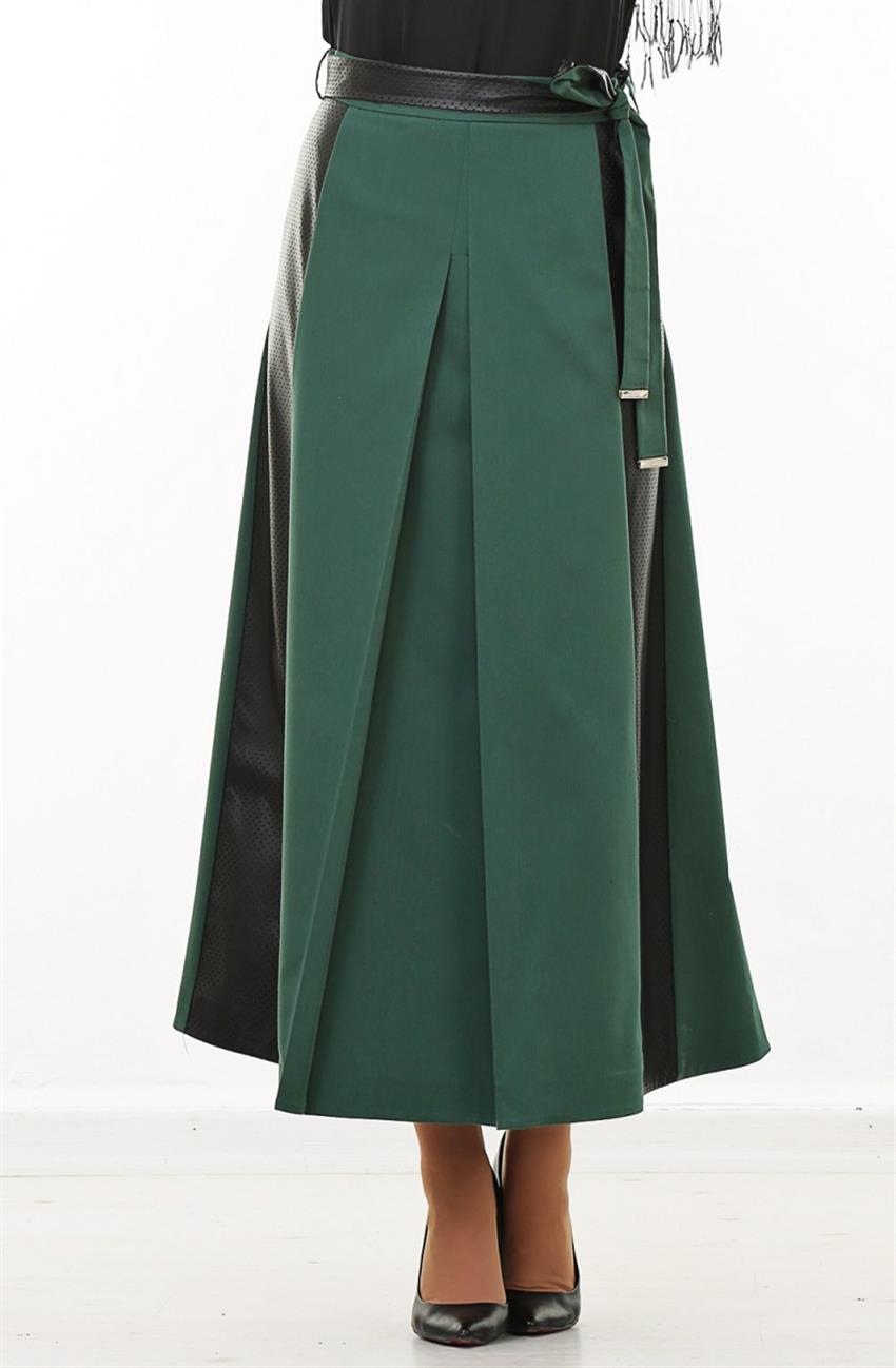 Skirt-Emerald KA-A4-12003-84