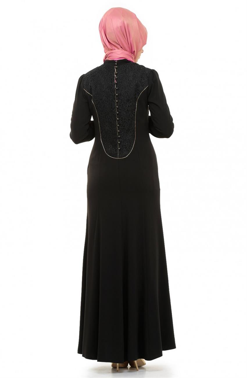 Evening Dress Dress-Black 4548-001-01