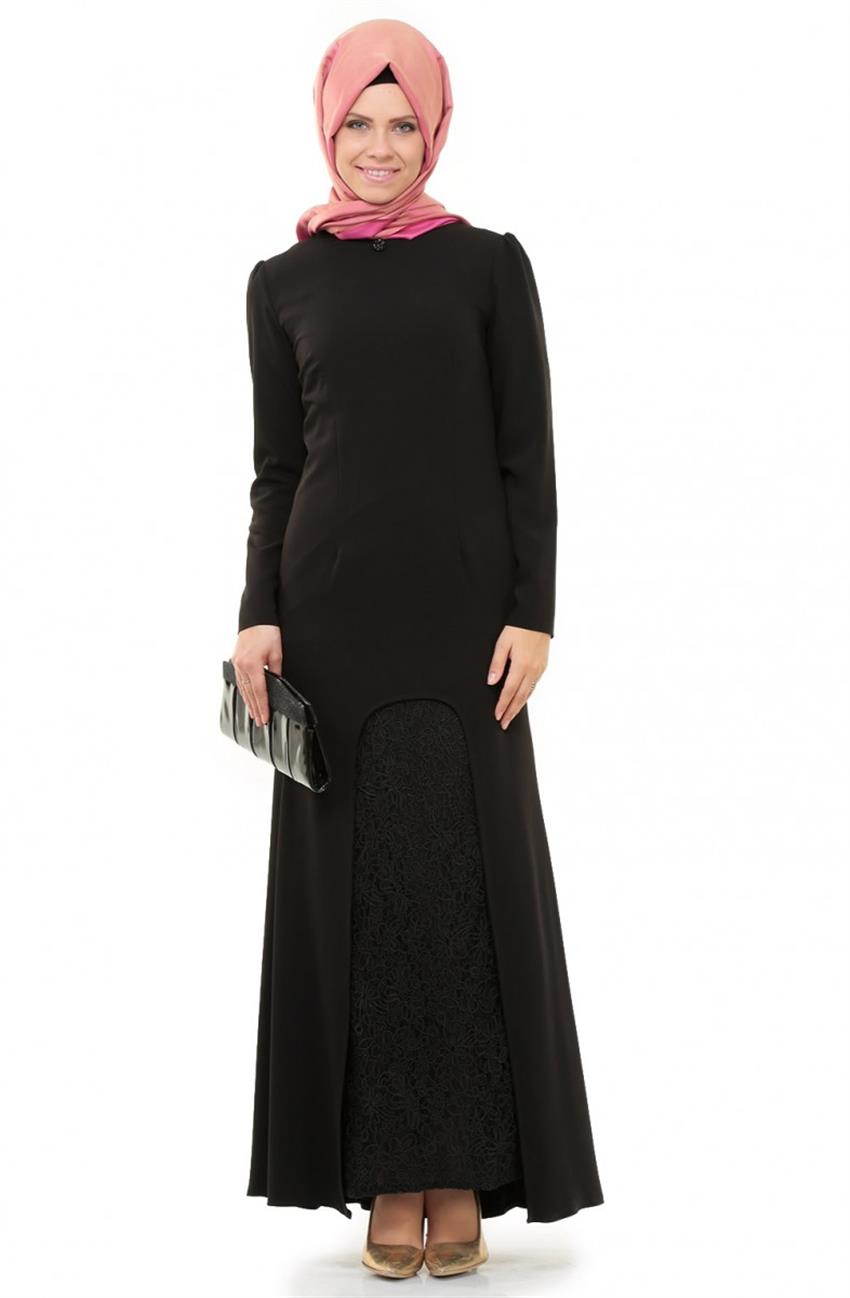 Evening Dress Dress-Black 4548-001-01
